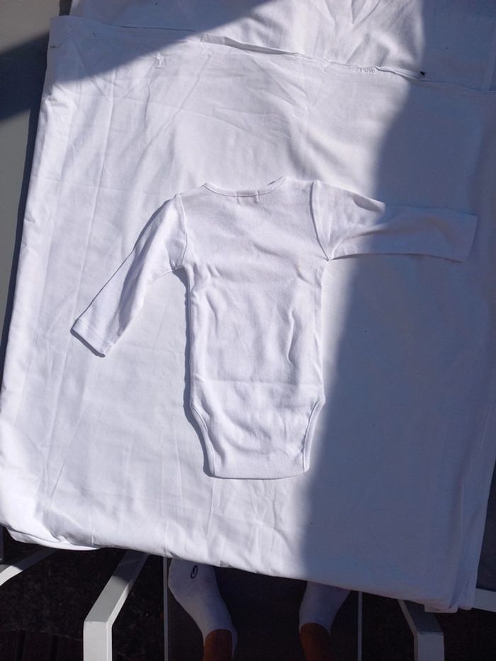 Body blanc manches longues neuf - photo numéro 5