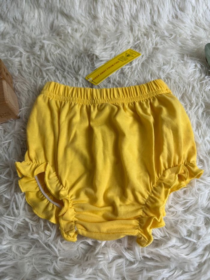Bloomer jaune shein taille 1-3 mois - photo numéro 2