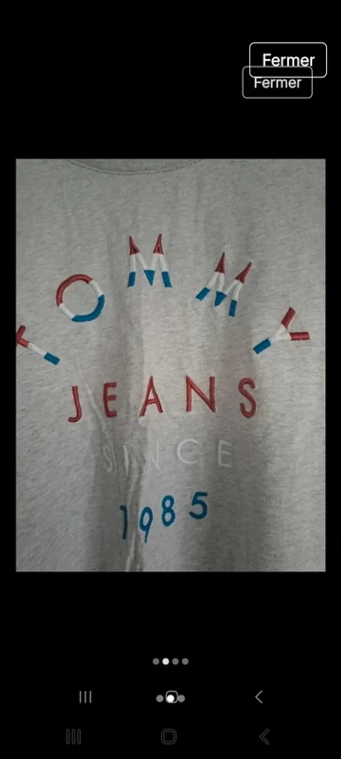 T shirt Tommy Jeans S - photo numéro 2