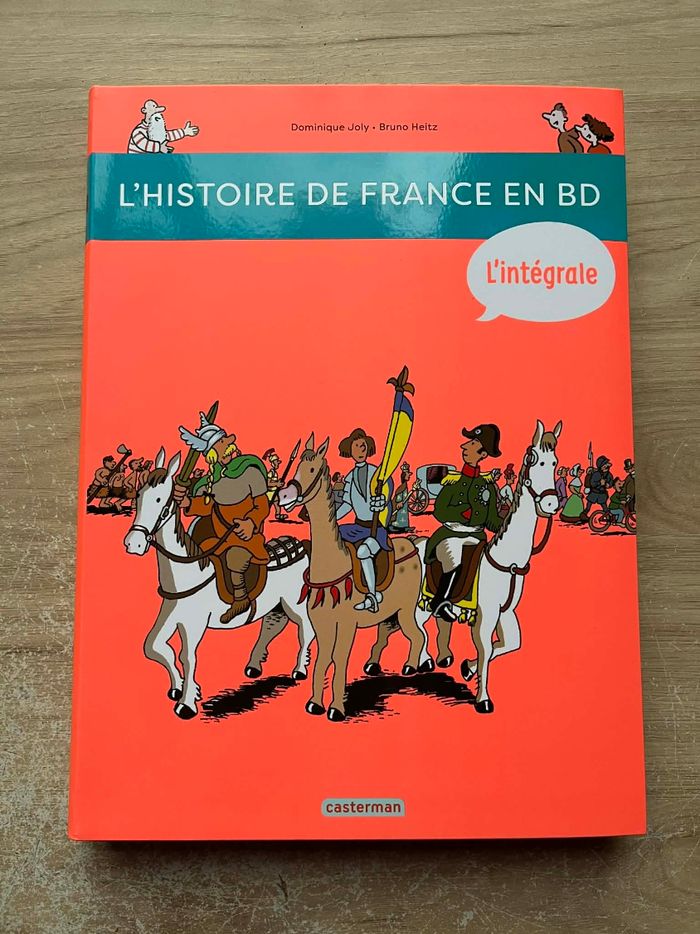 Livre l'histoire de France en BD - photo numéro 1