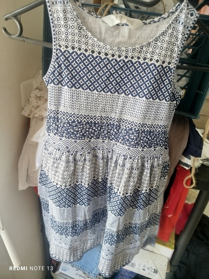 #kytie6ansfille. Robe sans manche taille 6/8 ans - photo numéro 2