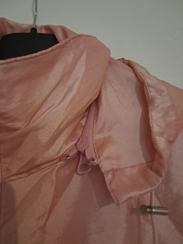 Veste imperméable rose nacre - photo numéro 3
