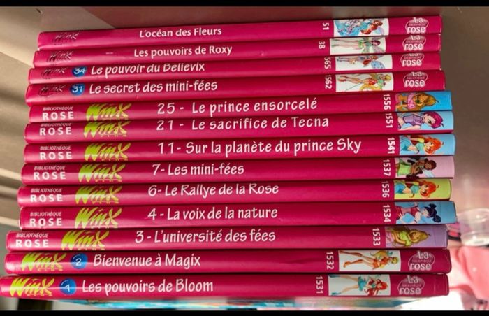 Lot de 12 livres Winx - photo numéro 2