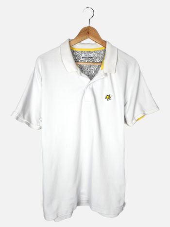 Polo Homme Celio x Keith Haring - Blanc - Édition Limitée - Taille XL