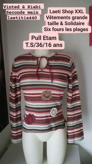 Pull femme T.S/16 ans  Etam