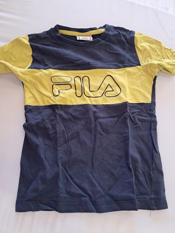 tee shirt garcon 6 ans fila