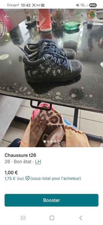 Chaussure t26