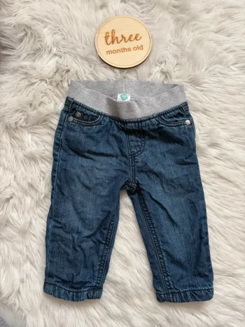Pantalon bébé jean Tex – 3 mois 👖💙