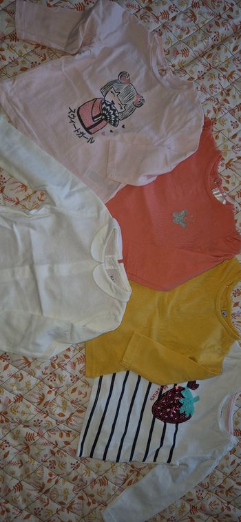 5 tee shirt longue manche