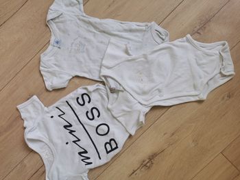 Lot de 3 bodies manches courtes