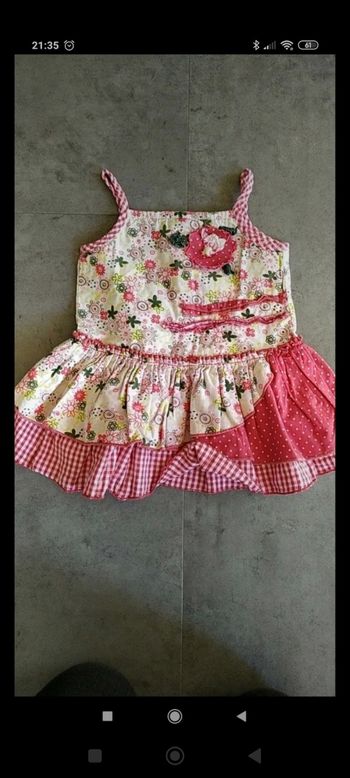 Tee-shirt a bretelles 2 ans