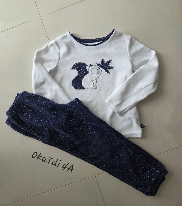 Pyjama 2 pièces okaidi 4 ans fille