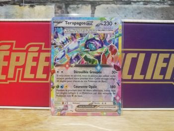 Carte Pokemon Terapagos EX 179/217