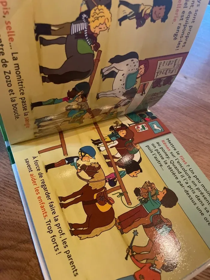 Livre Mes p’tits Docs Les poneys - photo numéro 7