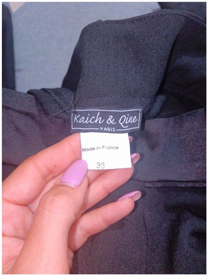 C42 pantalon noir Kaich&Qine 36 - photo numéro 3