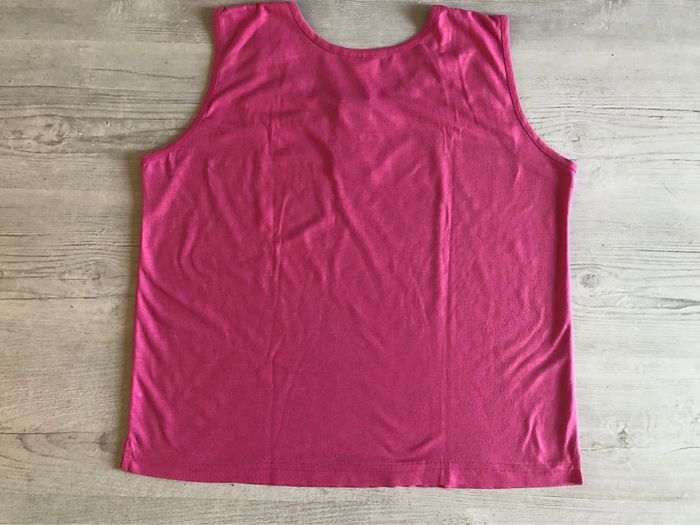 MM11- Débardeur brodé vieux rose T M (40/42) - photo numéro 8