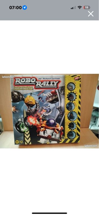 Jeux enfant  robo rally  neuf
