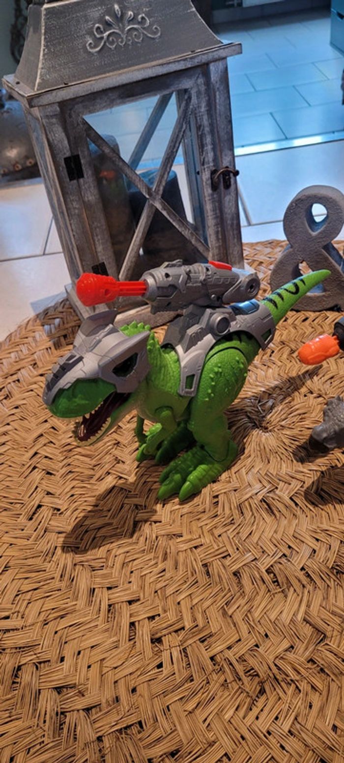 Jouet lot de deux dinosaures automate - photo numéro 2