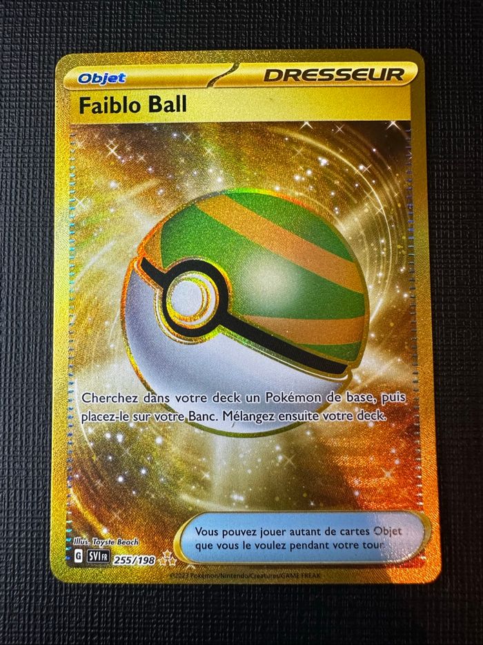 Faiblo Ball 225/198 Pokémon - photo numéro 2