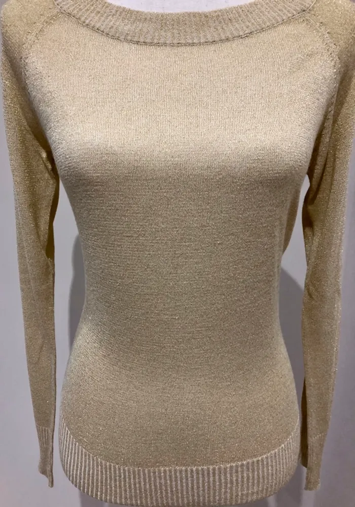 Pull légèrement pailletée