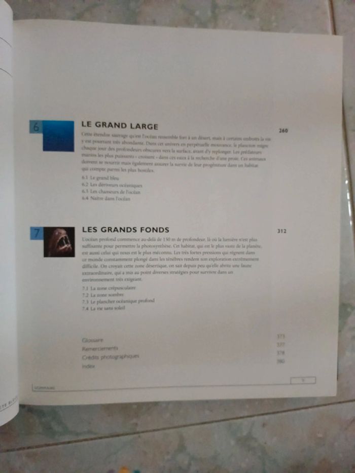 Livre sur la planète bleue au coeur des océans - photo numéro 4