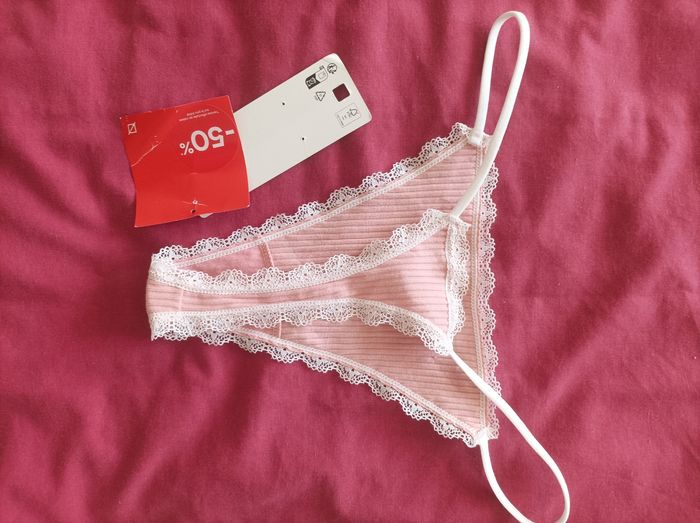 Neuf taille M rose pâle - photo numéro 2