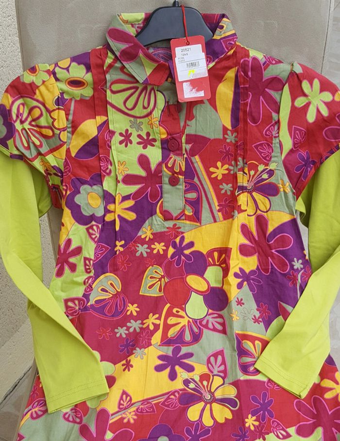 Robe tunique Catimini 12 ans Neuve - photo numéro 3