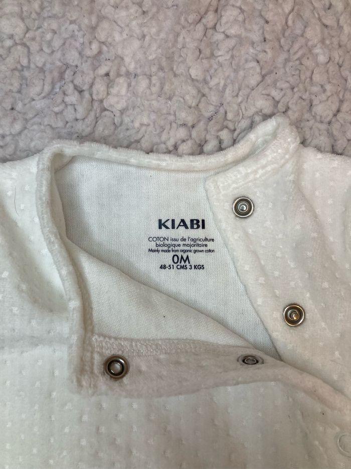 Pyjama en velours blanc - photo numéro 2