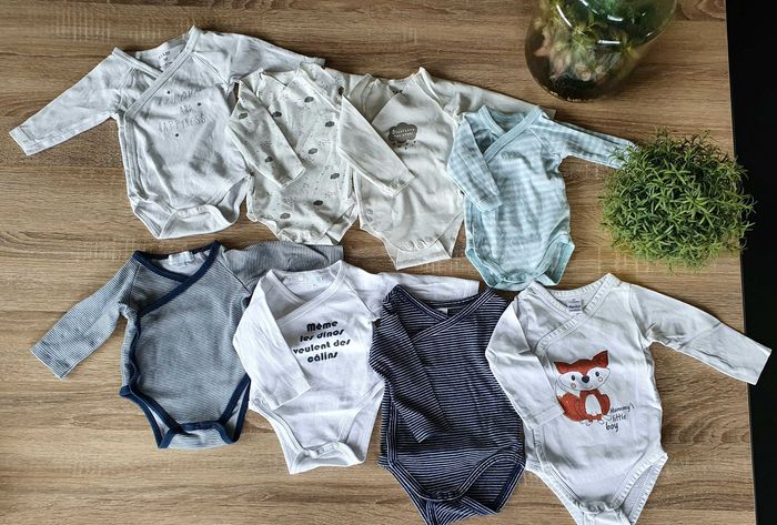 Lot bodys manches longues