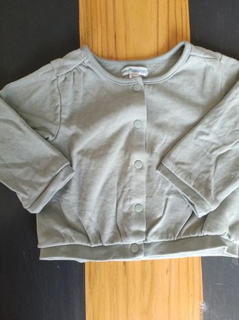 Joli gilet vert d'eau