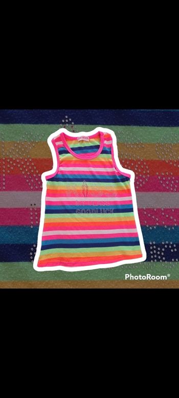 Tee shirt fluo taille 8 ans