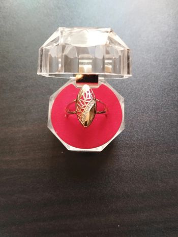 Bague vintage Marquise avec coffret cadeau