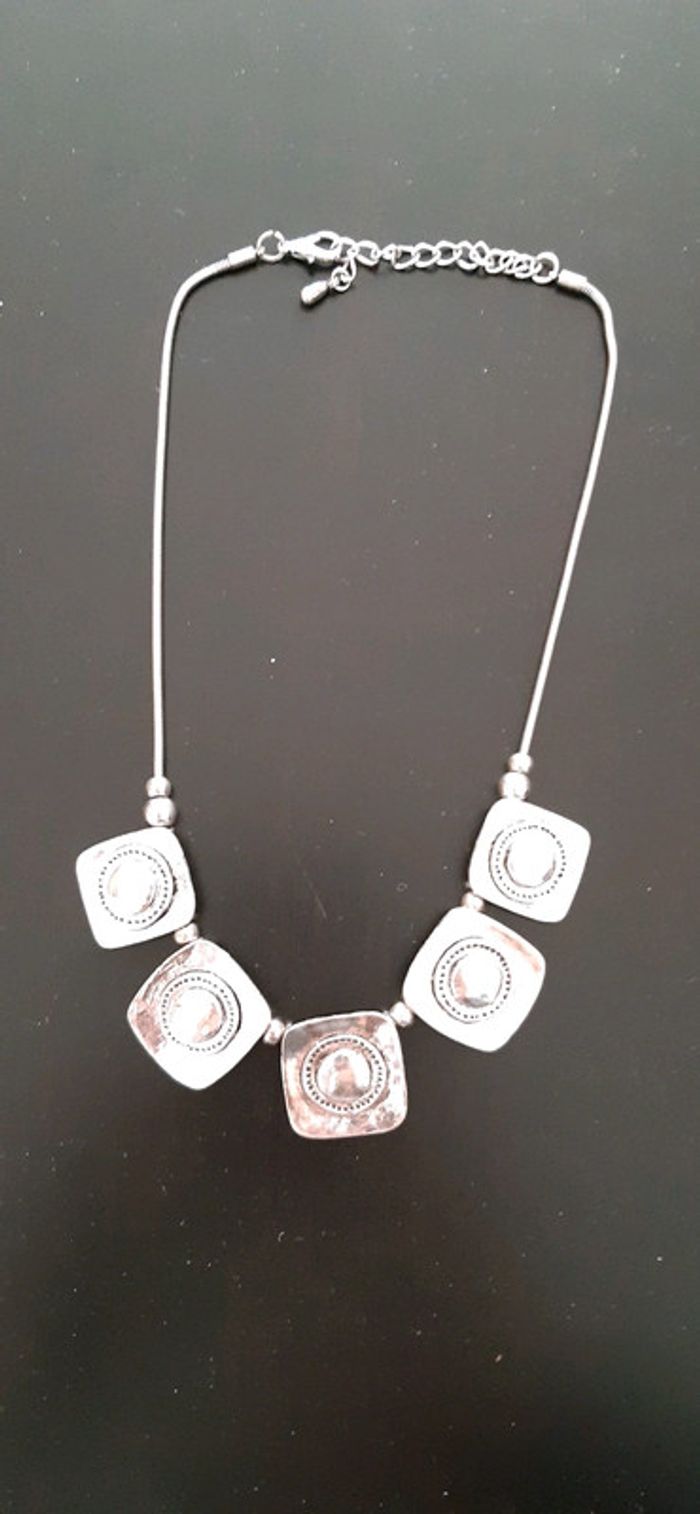 Collier fantaisie métal - photo numéro 2