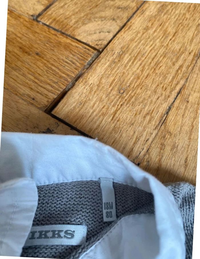 Lot 3 hauts jacadi cyrillus ikks t18 mois - photo numéro 3