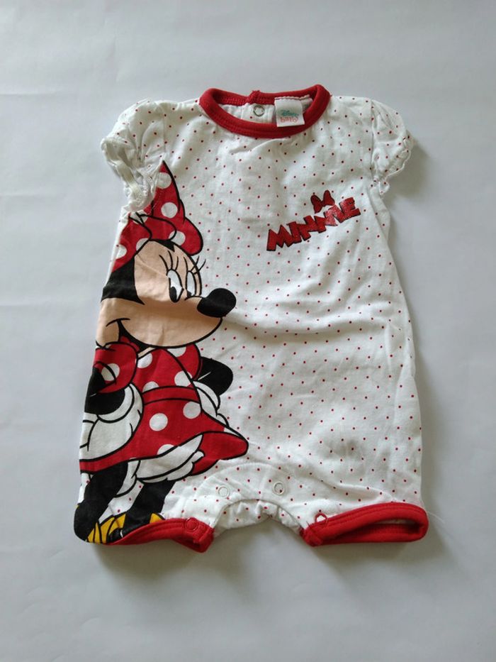 combi courte disney fille 3 mois