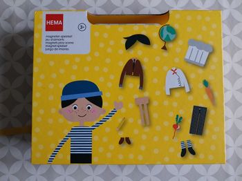 Jeu magnétique enfant HEMA – Métiers – Aimants éducatifs – Dès 3 ans