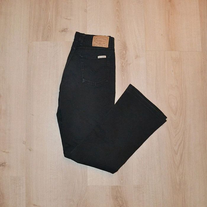 Rica Lewis Princess Wide Regular Jeans Droit Noir Exclusive Vintage Femme (Taille 44) - photo numéro 2