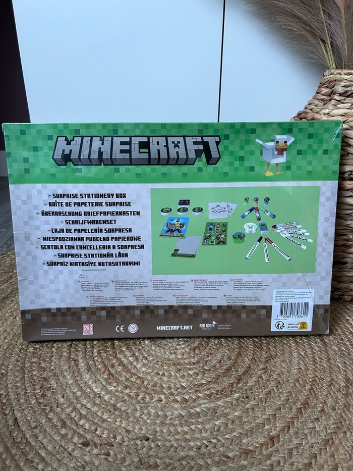 🎉 Calendrier de l’Avent Minecraft Papeterie Surprise – Neuf - photo numéro 3