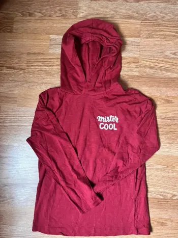 Sweat léger à capuche - taille 8 ans