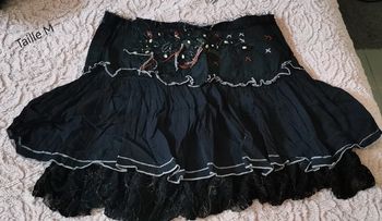 Jupe à volants taille M