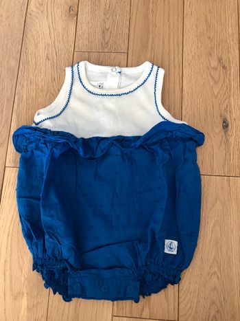 Jolie combi tenue été fille 6 mois petit bateau
