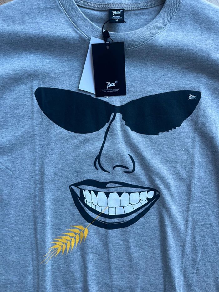 T-shirt Patta Gris M - photo numéro 3