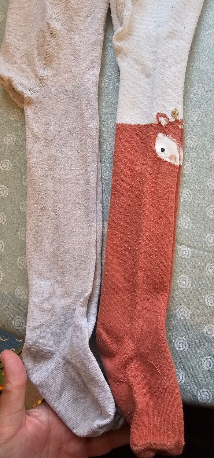 Lot collants fille 23/26 H&M - photo numéro 5