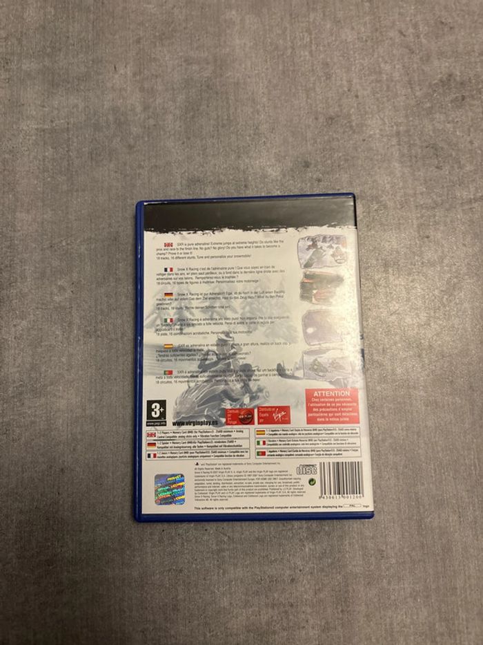 Jeu PlayStation 2 sxr - photo numéro 3