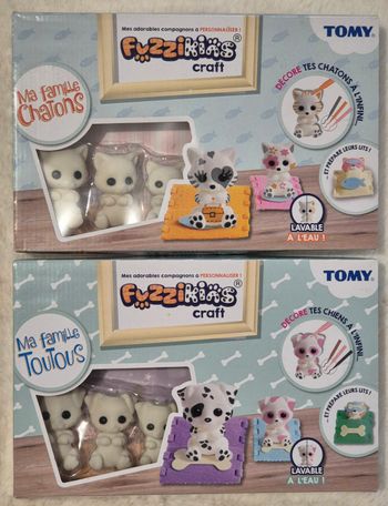 Ma famille chatons et ma famille toutous fuzzikins