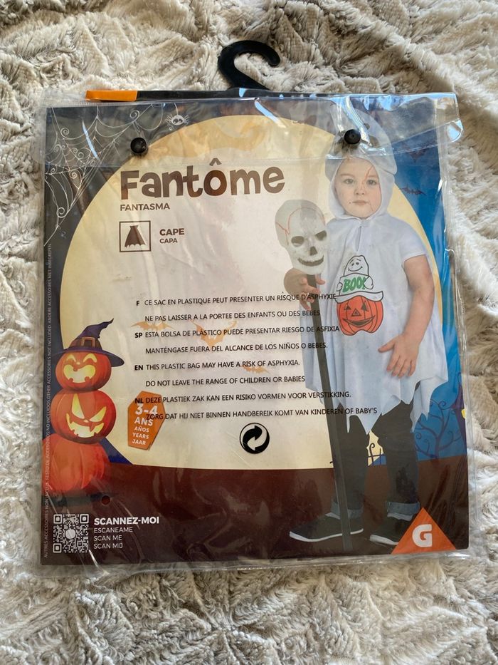 Costume fantôme bébé