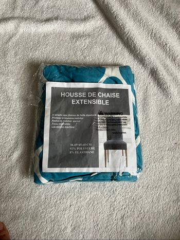 Housse de chaise extensible Neuf