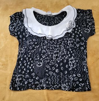 Blouse femme col Claudine made in France 🇨🇵