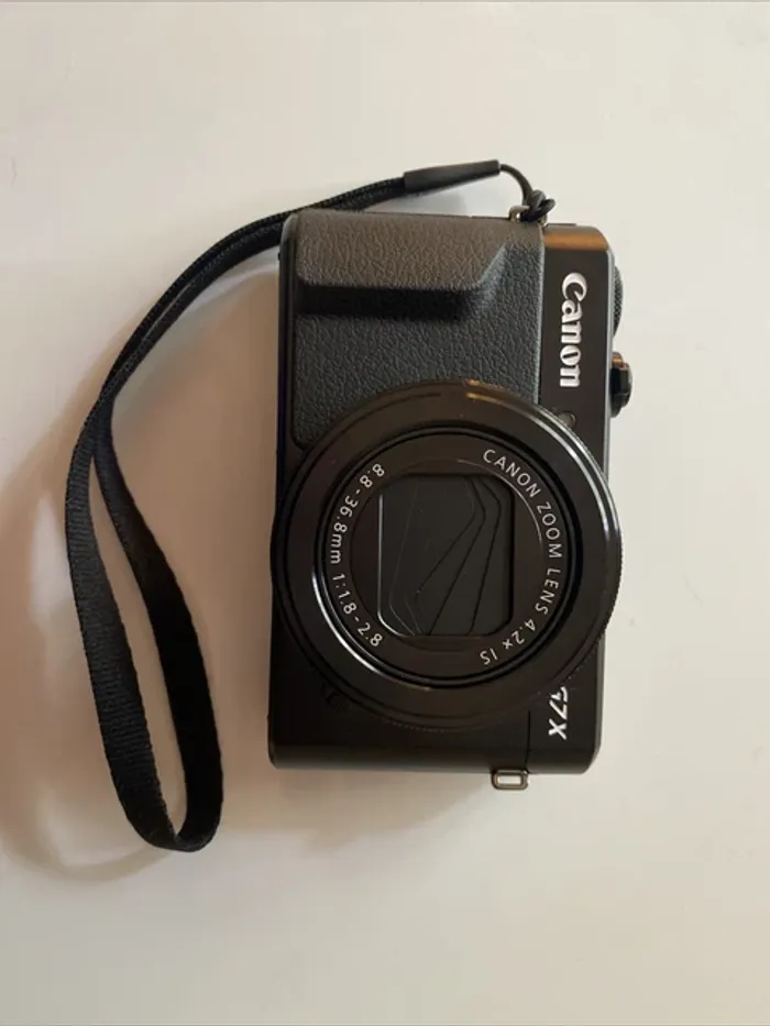 Appareil photo numérique Canon PowerShot G7 x Mark II noir