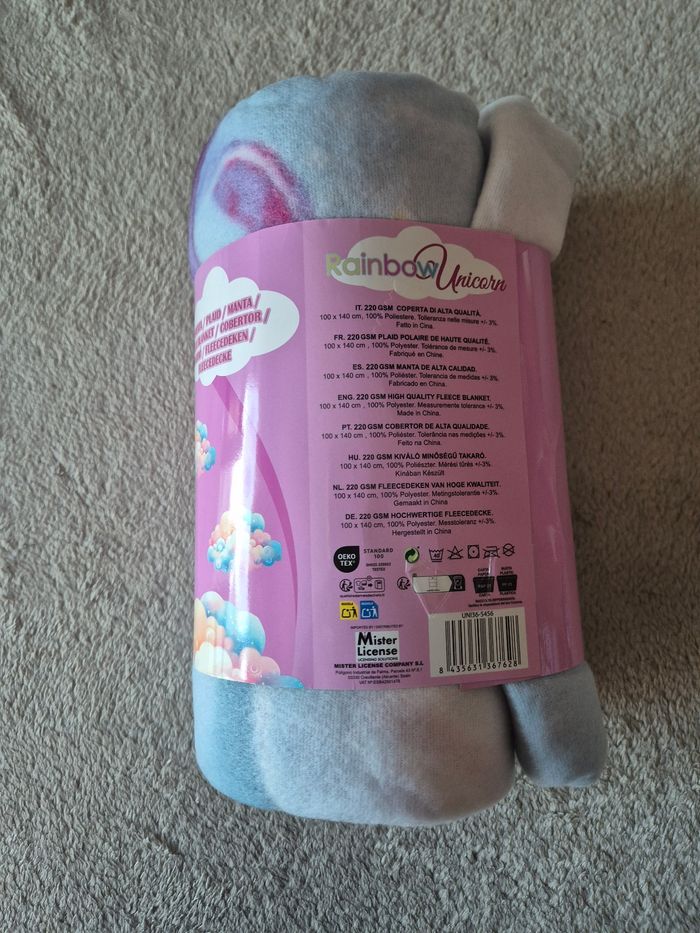 Plaid licorne - photo numéro 3